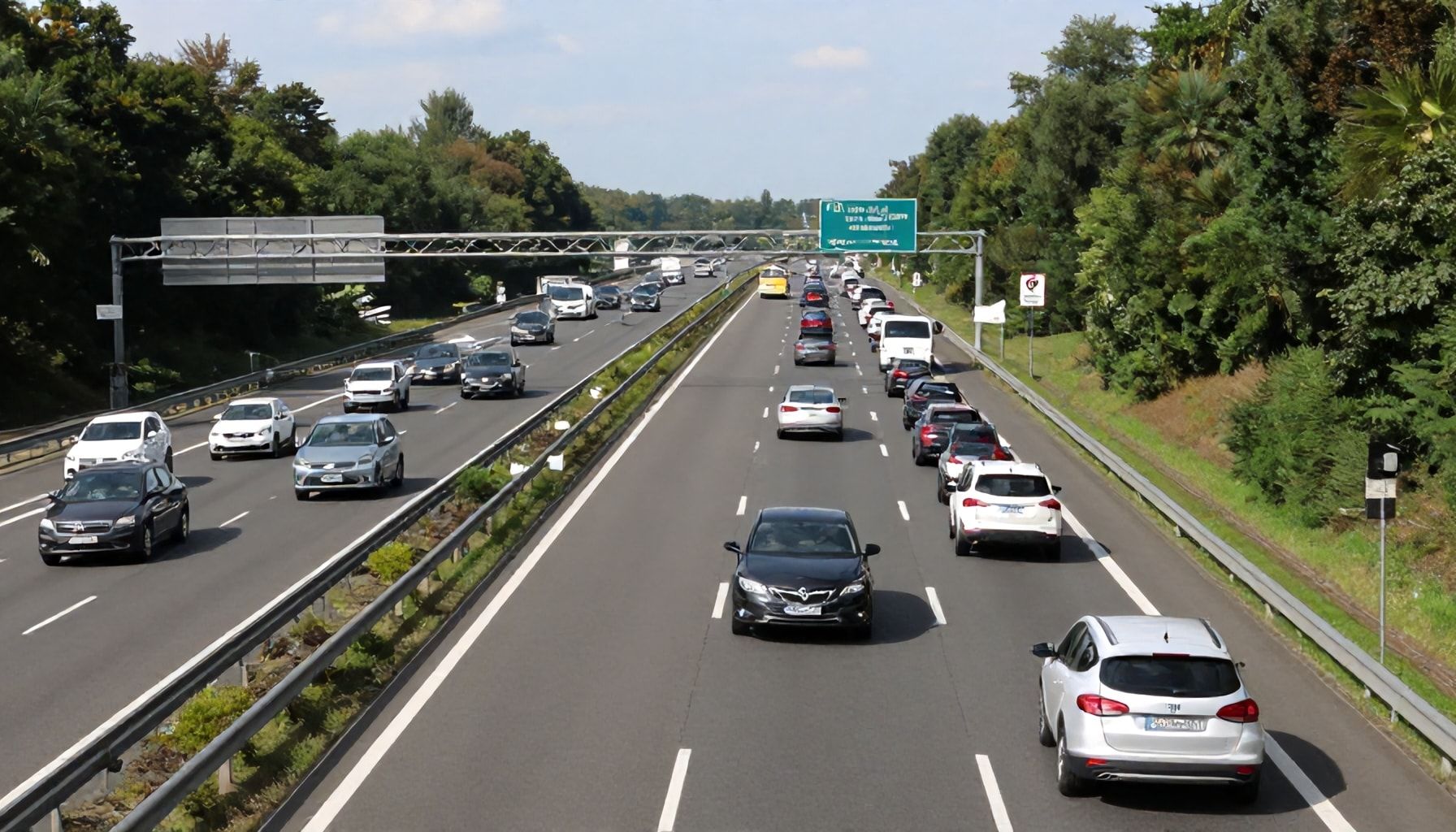 Fahrbahnfreigabe und zukünftige Verkehrslösung