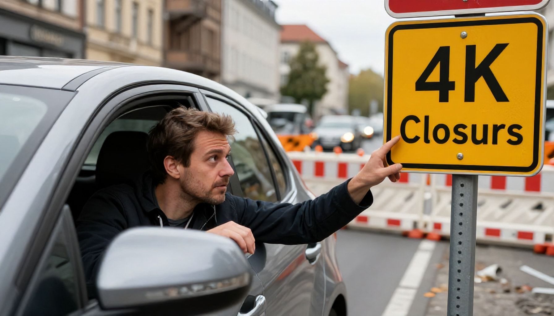 Fahrer aufgefordert, Route zu überprüfen