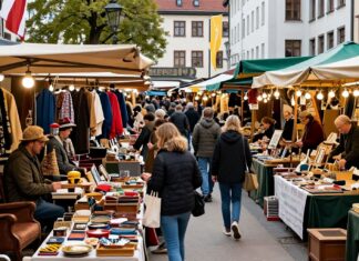Flohmarkt München-Daglfing lockt mit über 100 Ständen
