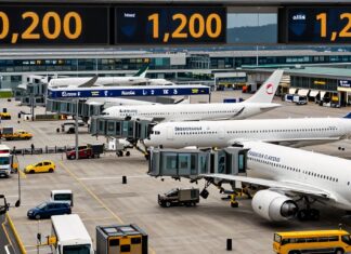Münchner Flughafen meldet 1.200 Ankünfte pro Stunde