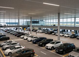 Neue Parkmöglichkeiten am Flughafen München Terminal 2 Ankunft