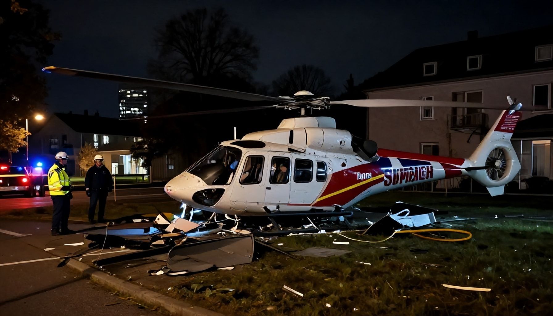 Flugunfall untersucht: Ursachen noch unklar