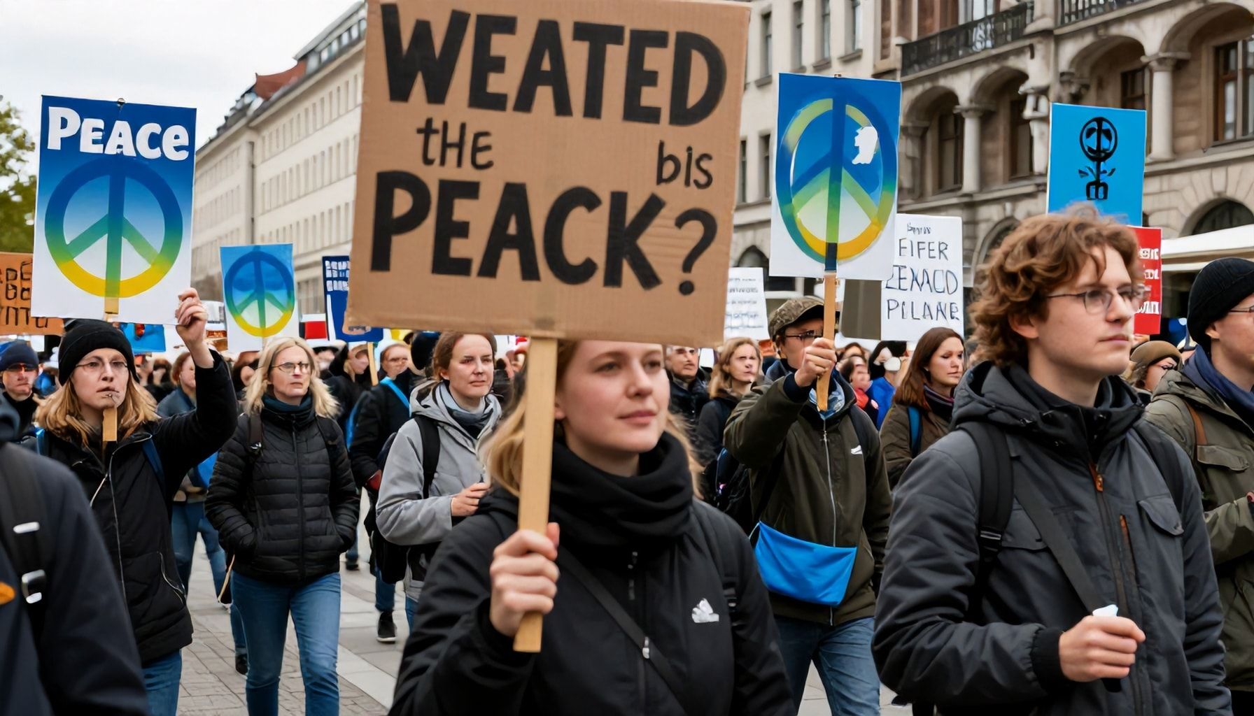 Friedensproteste in München