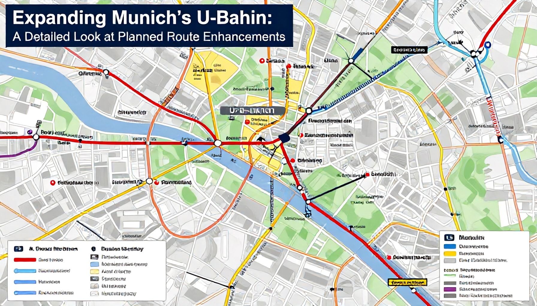 Geplante Streckenausbauprojekte im Detail