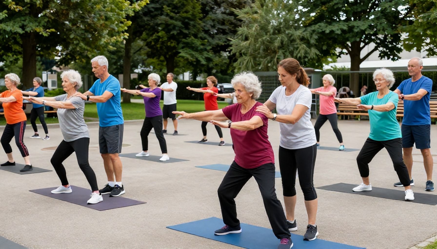 Gezielte Kurse für Mobilität und Gesundheit