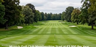 Golfclub München: Mitgliedschaft ab 5.000 Euro pro Jahr