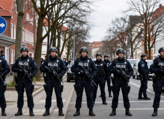 Großes Polizeiaufgebot in Bogenhausen: 20 Beamte im Einsatz