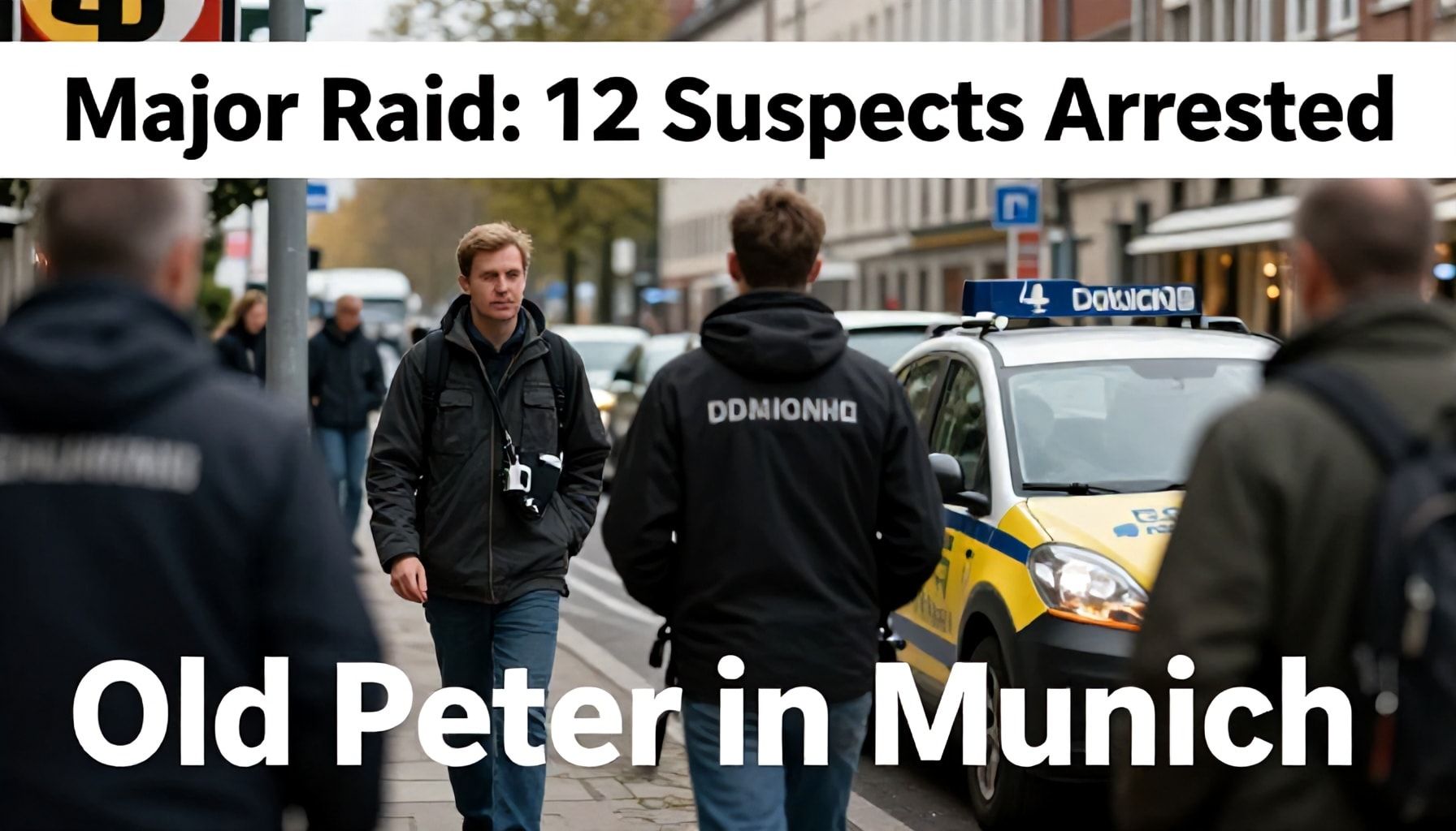 Großrazzia: 12 Verdächtige festgenommen