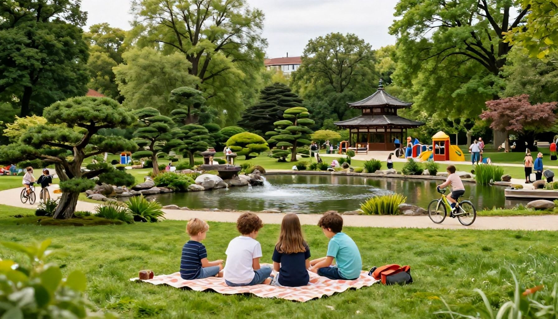 Grüne Oasen für kleine Abenteurer