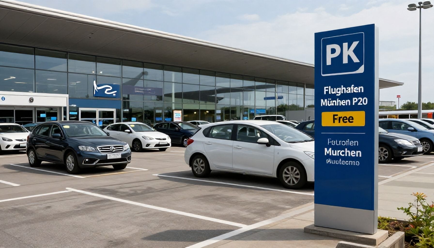 Günstige Parkmöglichkeiten am Flughafen München