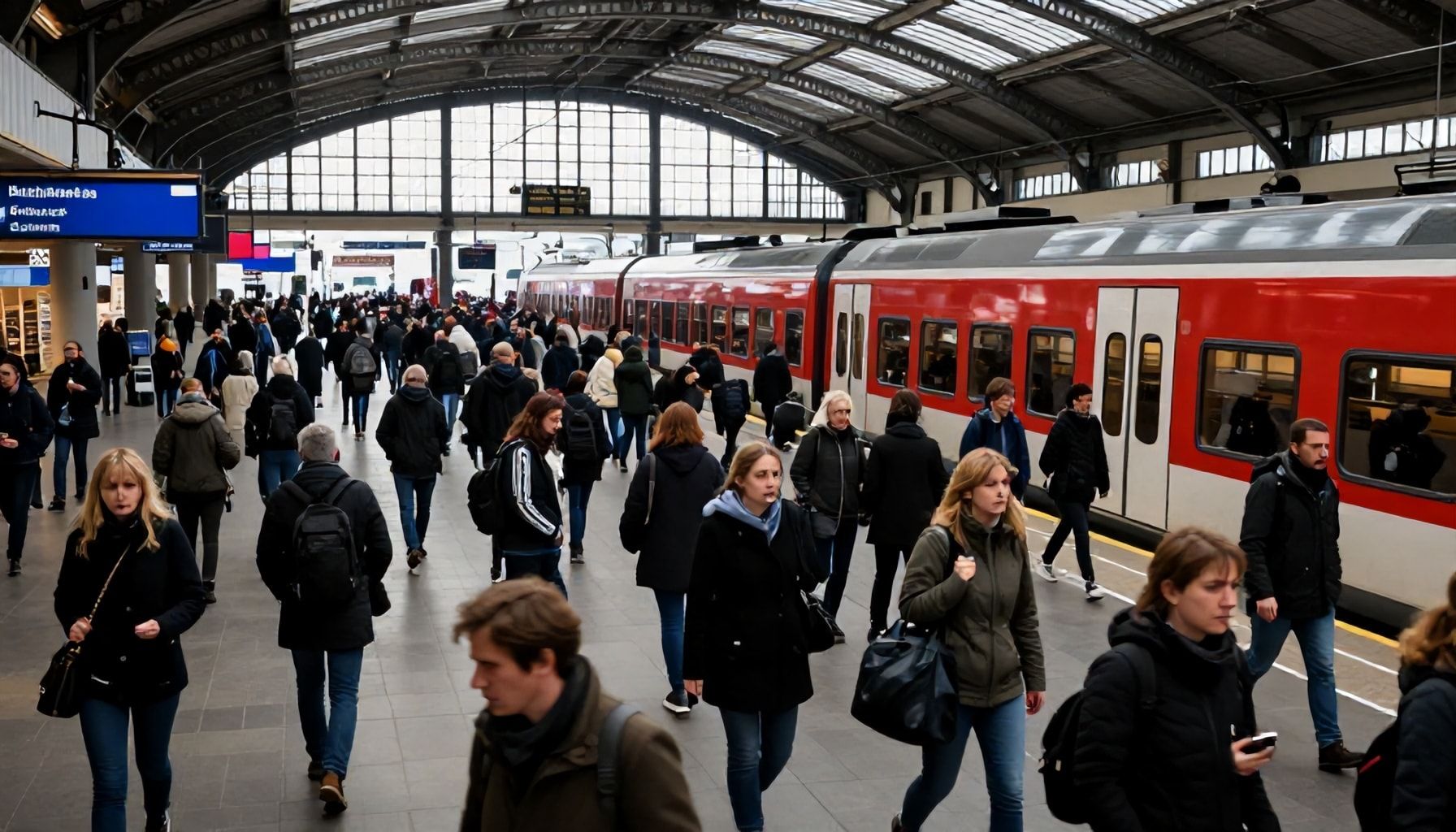 Häufige Verspätungen am Münchner Hauptbahnhof