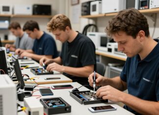 Handwerker in München reparieren über 5000 Geräte jährlich