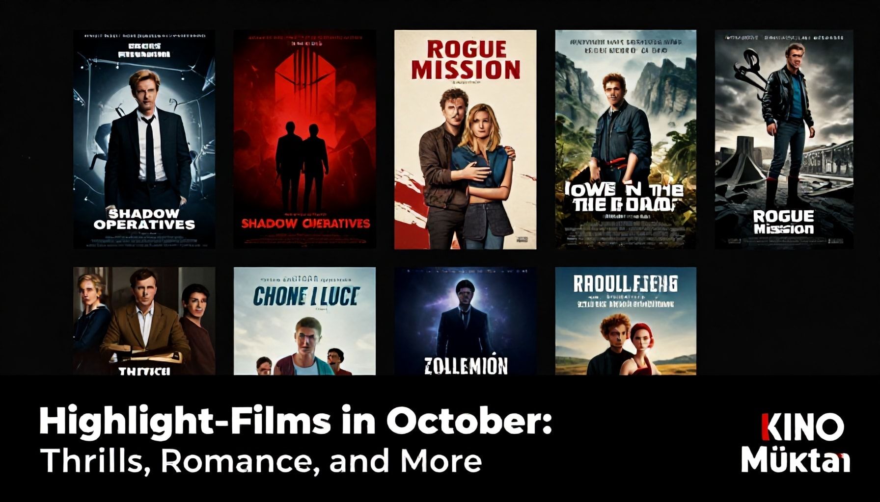 Highlight-Filme im Oktober: Spannung, Romantik und mehr