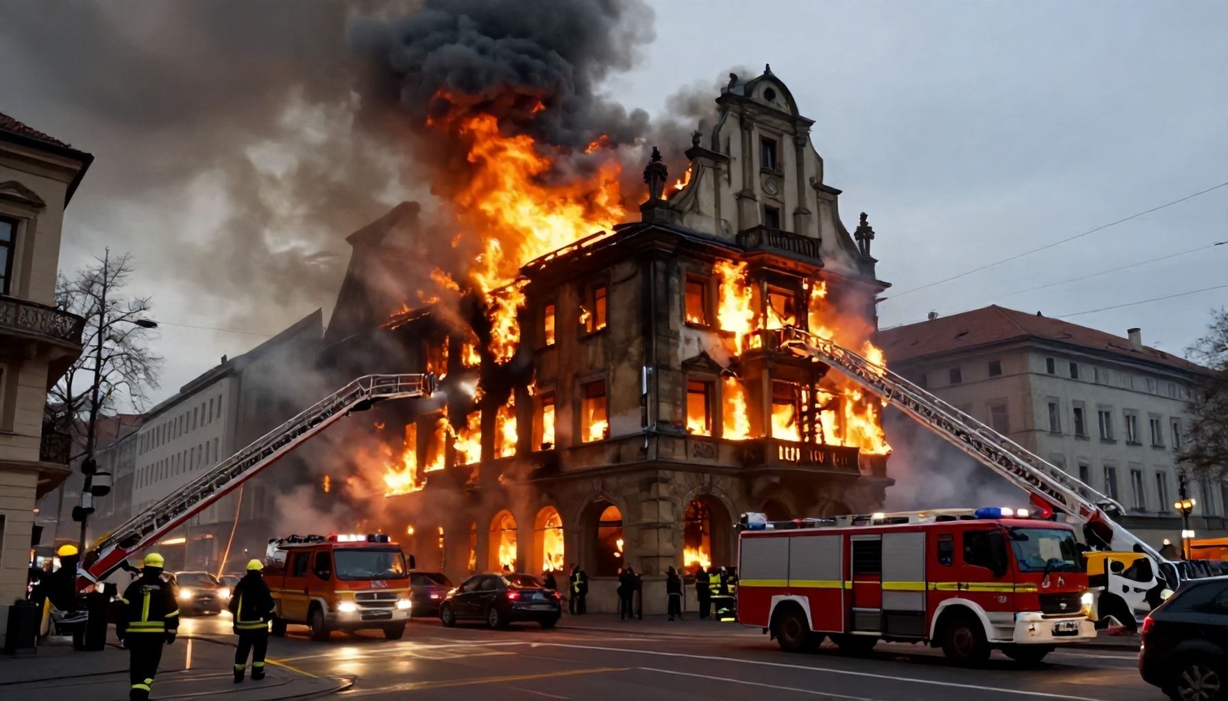 Hintergründe zum Großbrand in München