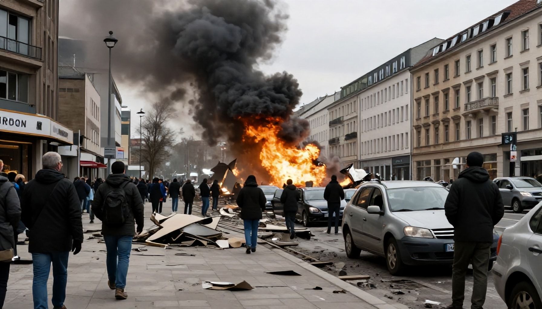 Hintergrund der Explosion in München