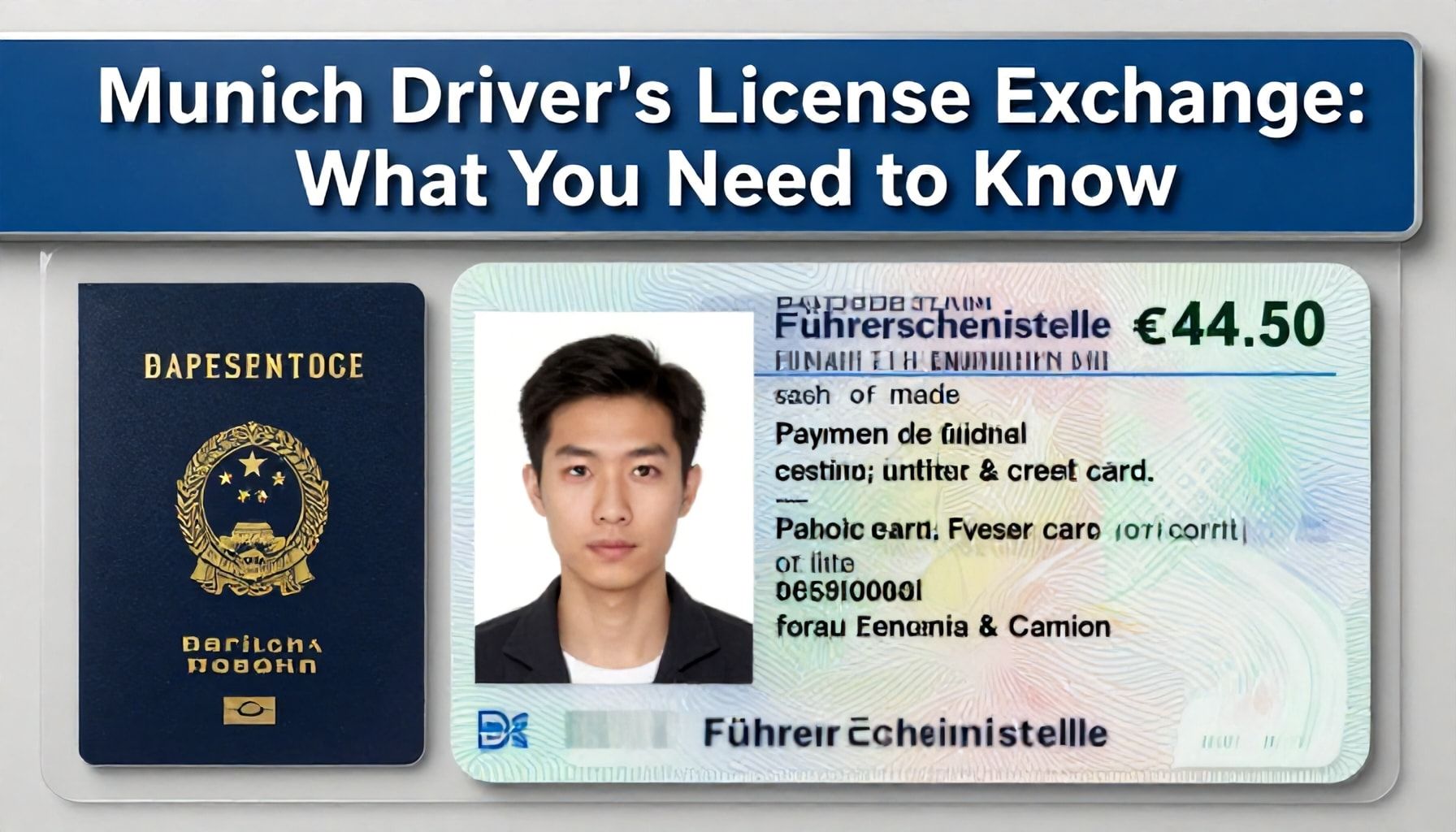 Hintergrund zum Führerschein-Umtausch in München