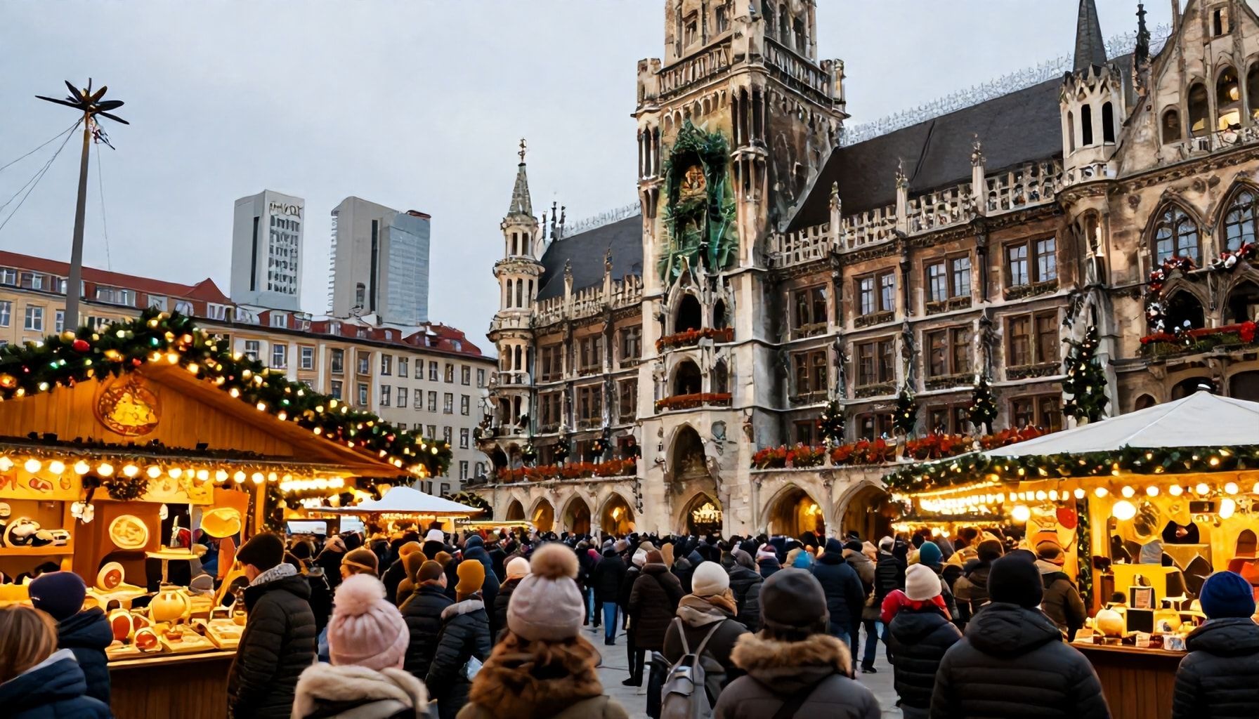 Historische Atmosphäre im Herzen Münchens