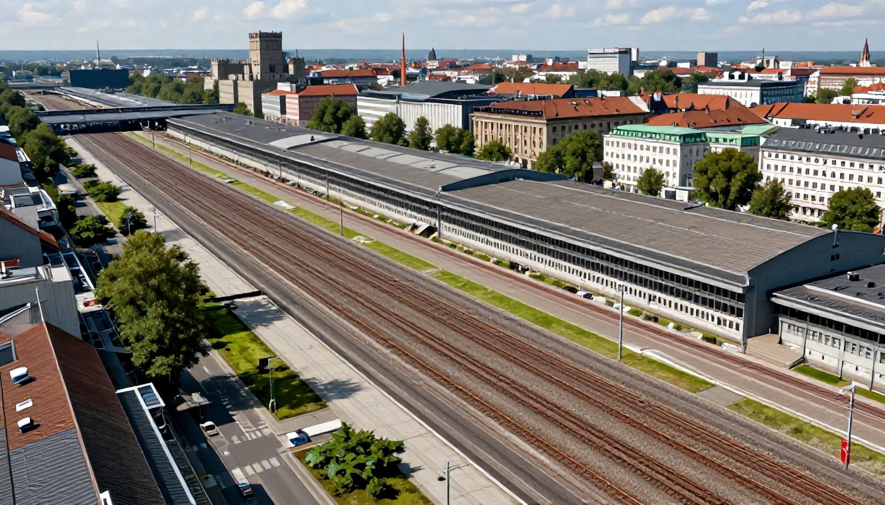 Historische Entwicklung des Gleisplans