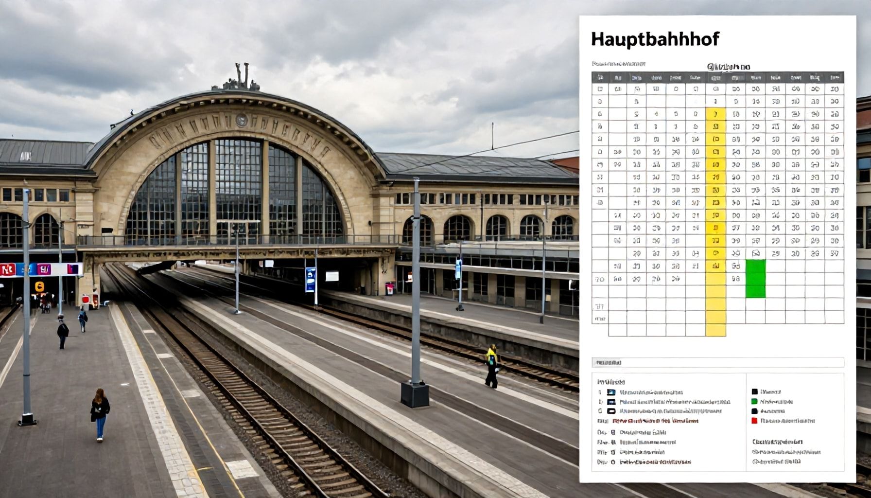Historische Entwicklung des Münchner Hauptbahnhofs