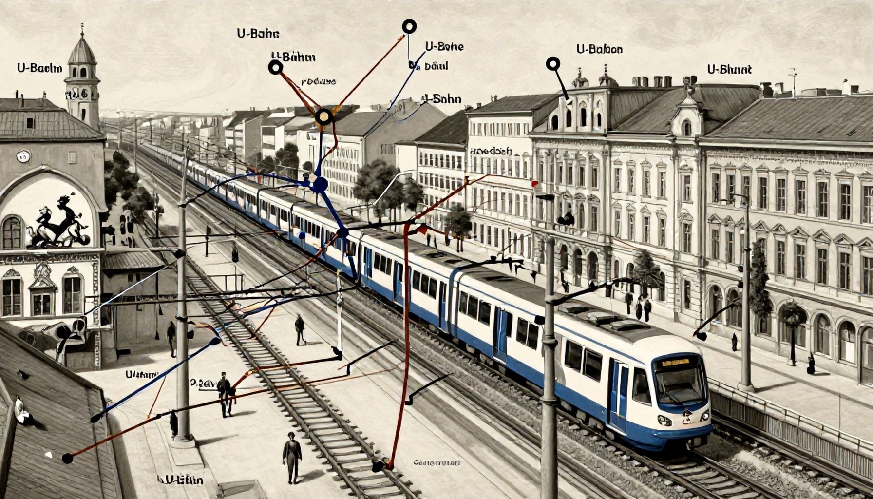 Historische Entwicklung des U-Bahn-Netzes