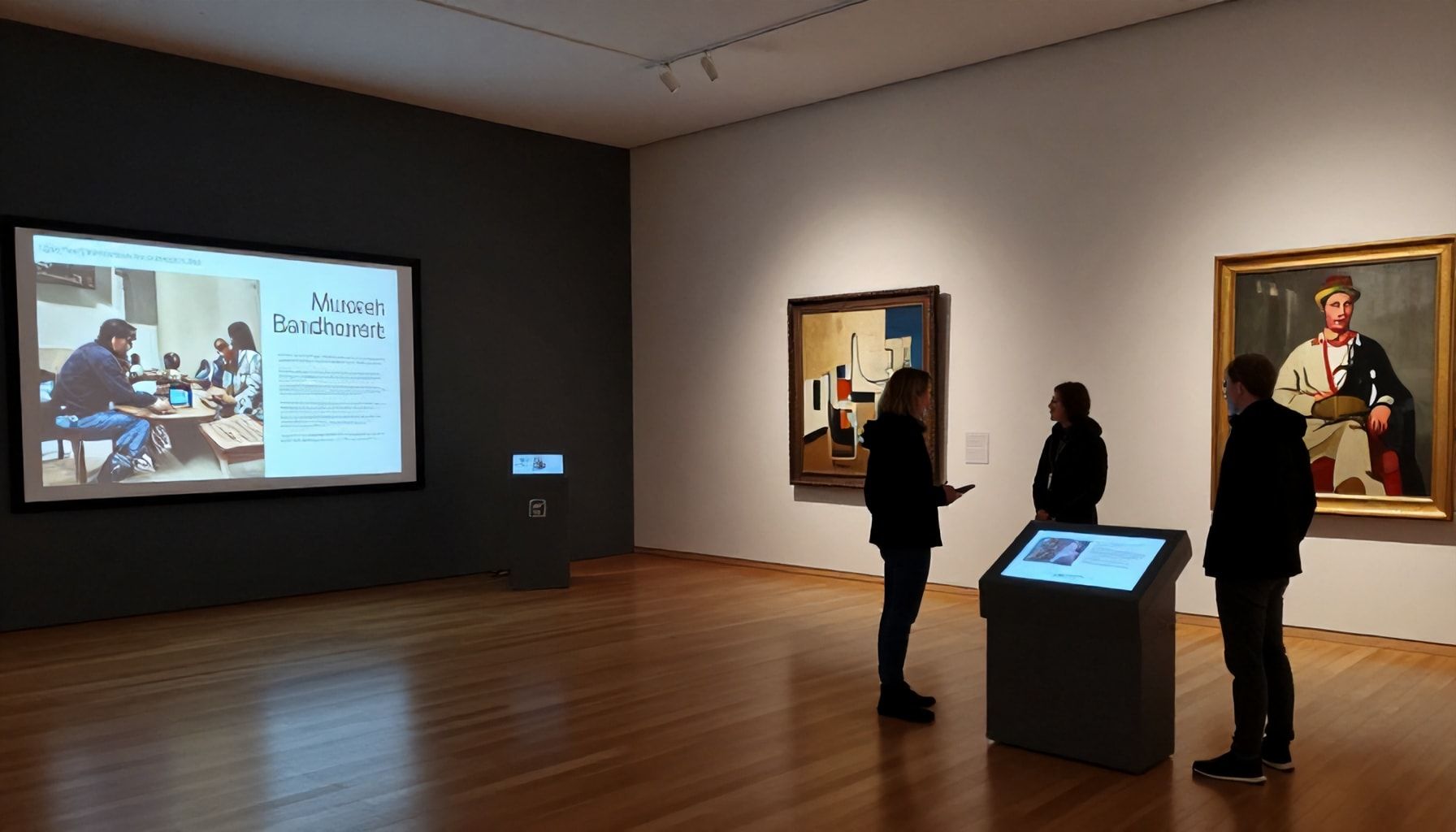 Interaktive Elemente für Besucher