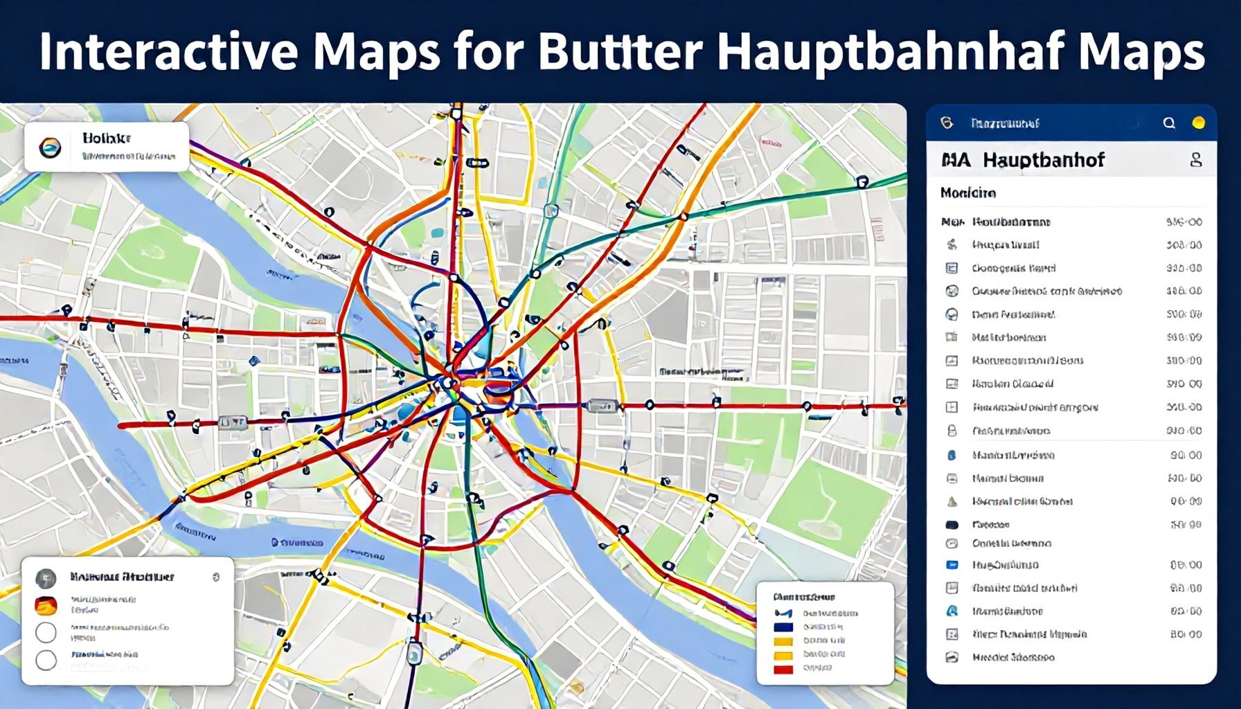 Interaktive Karten für bessere Orientierung