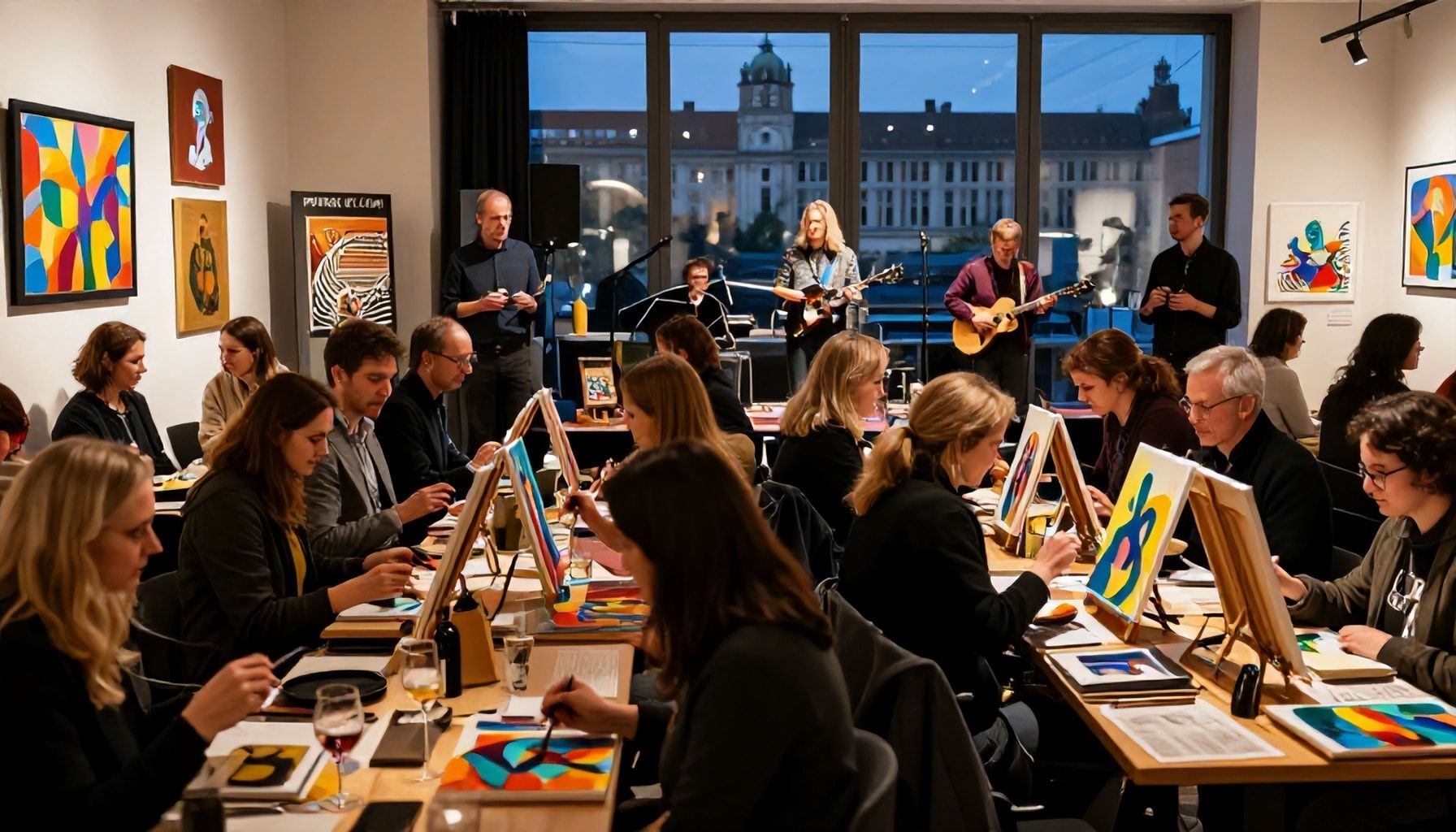 Kreativer Abend in München: Ein Rückblick