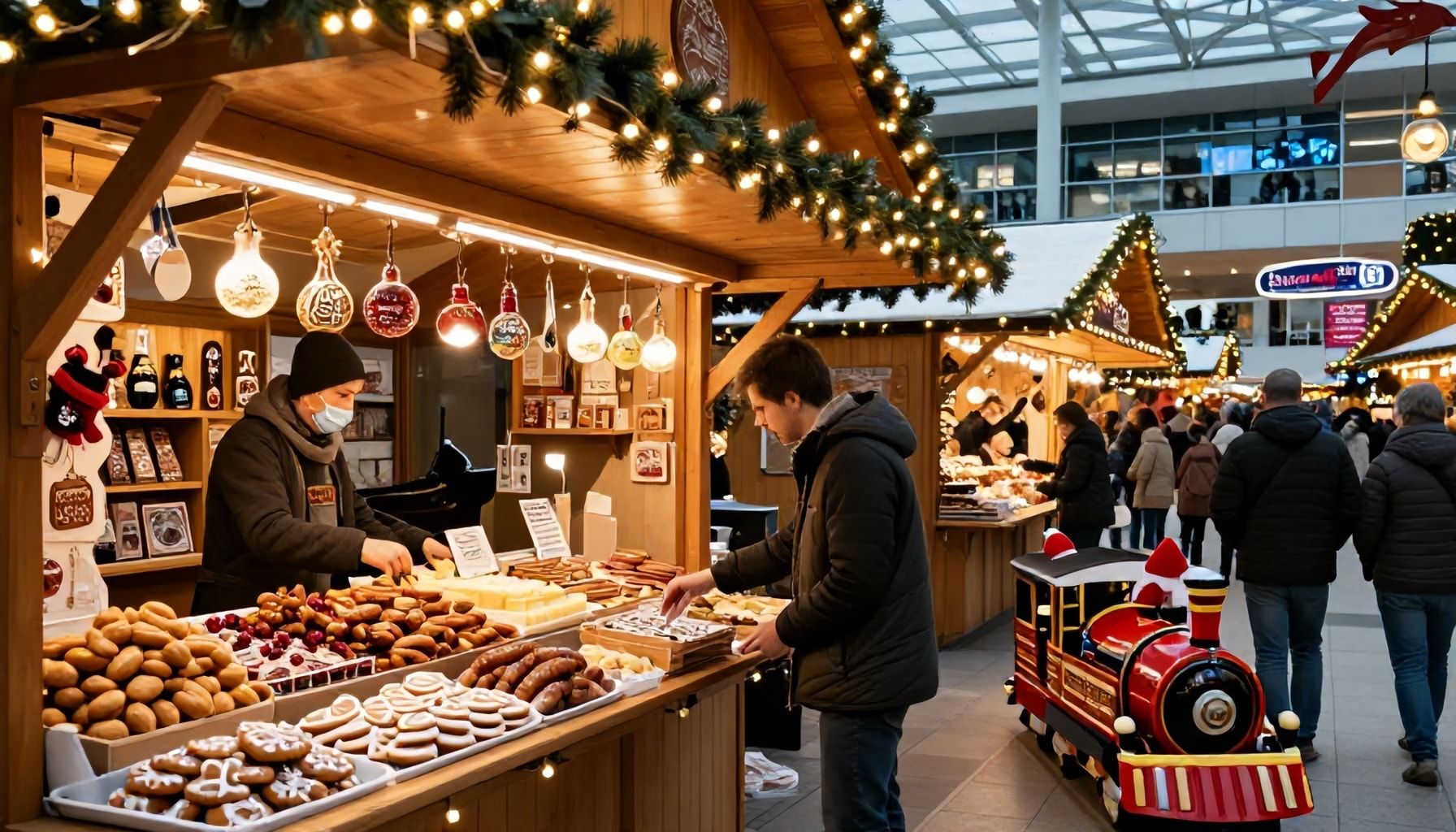 Kulinarische Köstlichkeiten und handgemachte Geschenke