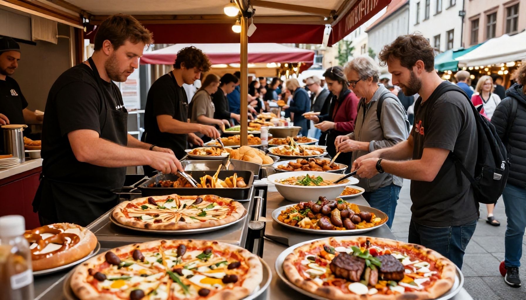 Kulinarische Vielfalt auf Münchens Straßen