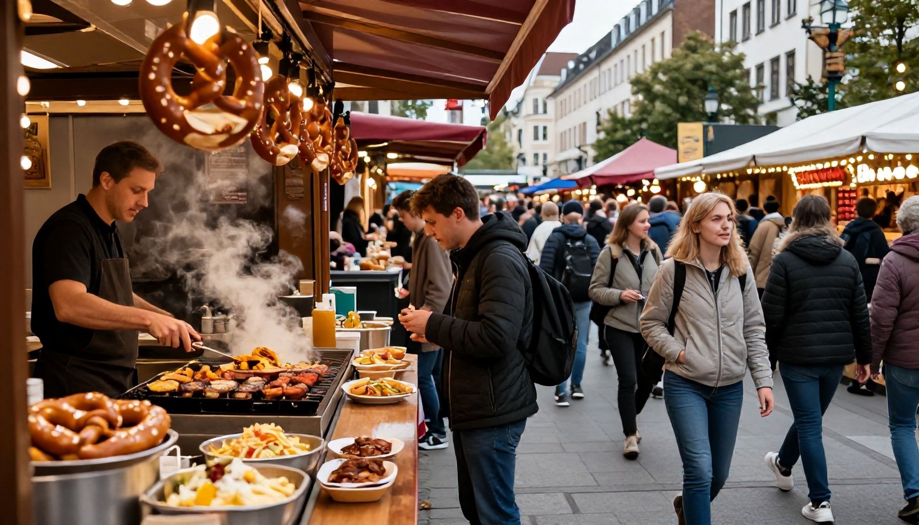 Kulinarische Vielfalt auf Münchens Straßen