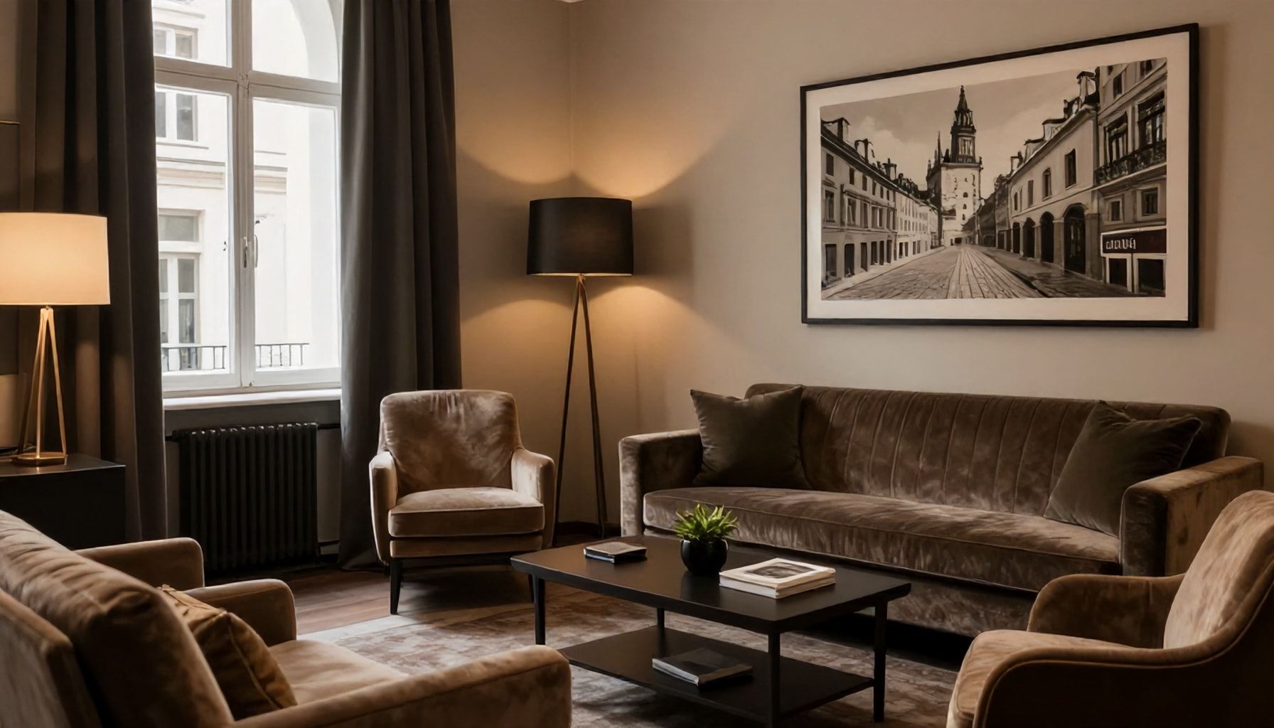 Lage und Zimmerausstattung im Detail