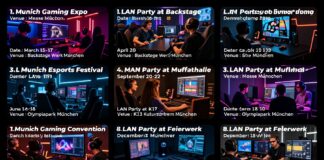 LAN Party München: 12 Events und Termine für Gaming-Fans