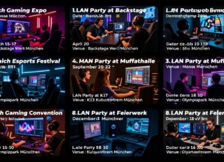 LAN Party München: 12 Events und Termine für Gaming-Fans