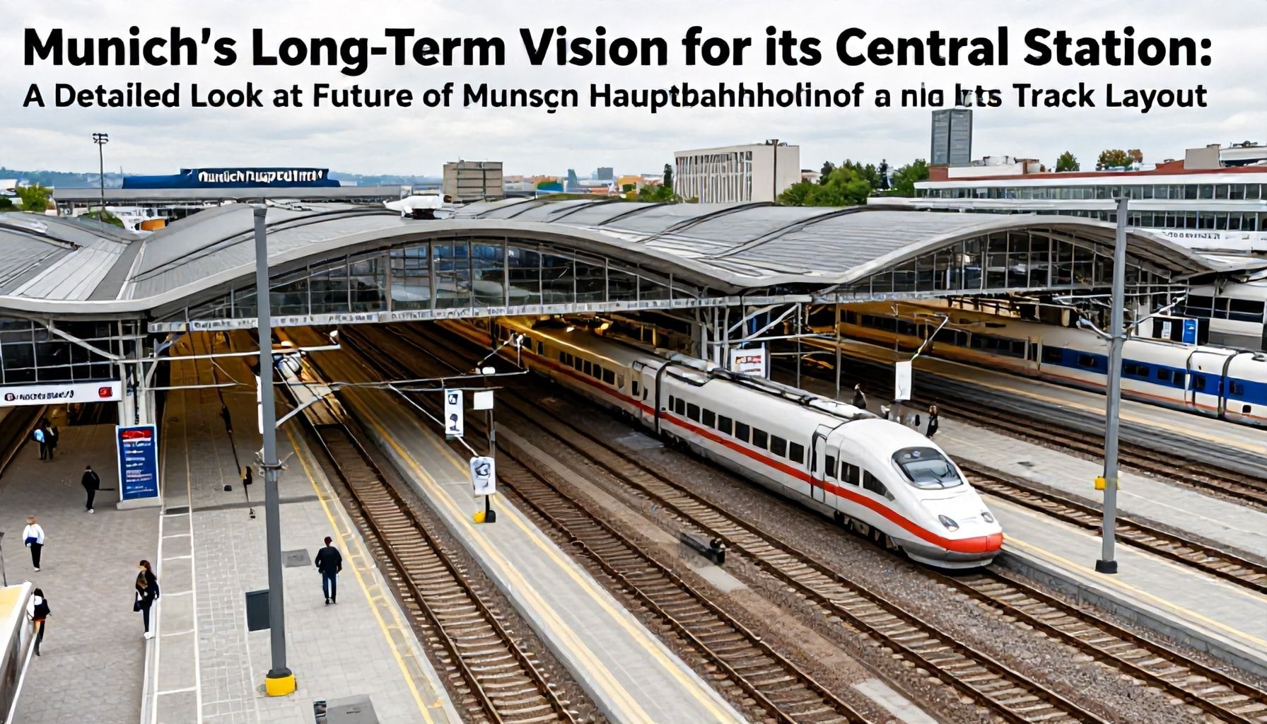Langfristige Pläne für den Münchner Hauptbahnhof