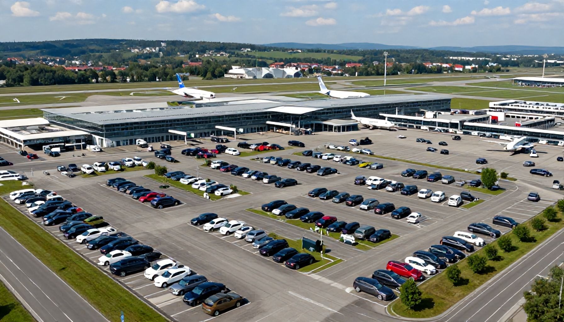 Langfristige Pläne für die Parkplatzkapazität