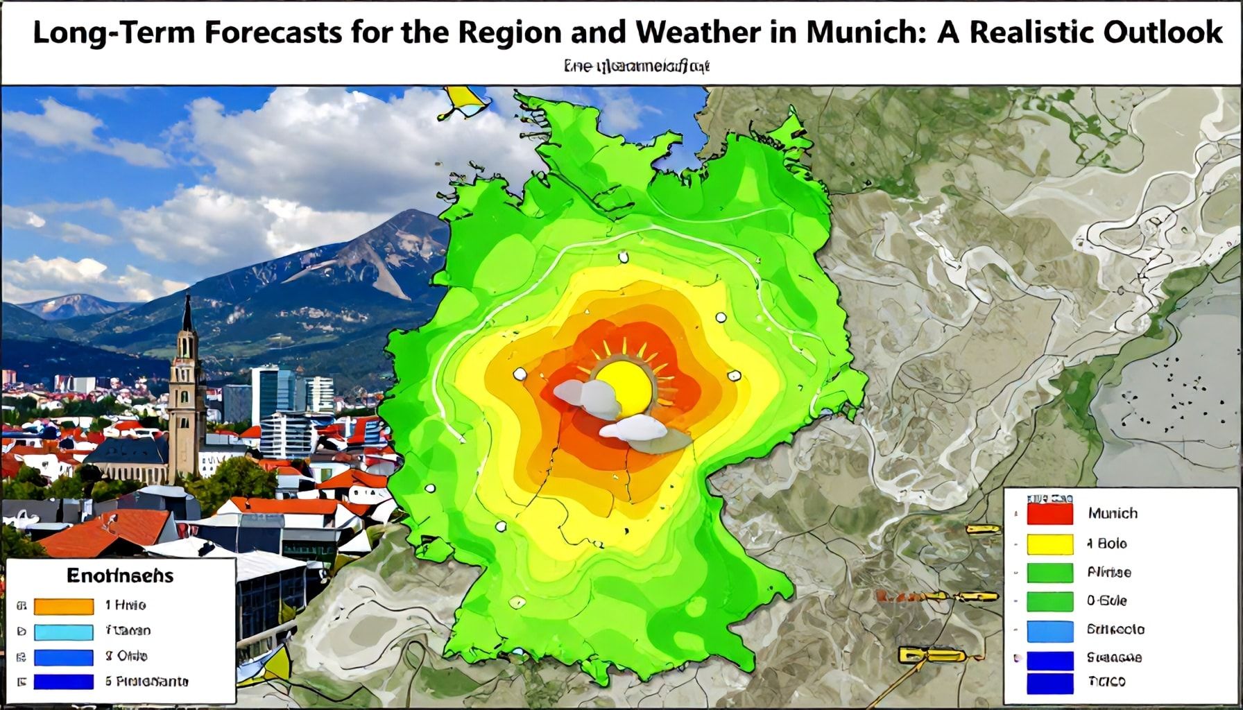 Langfristige Prognosen für die Region