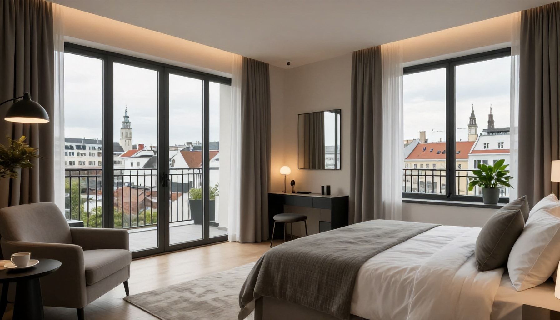 Luxuswohnungen für kurze Aufenthalte