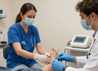 München: 15.000 Patienten profitieren jährlich von medizinischer Fußpflege