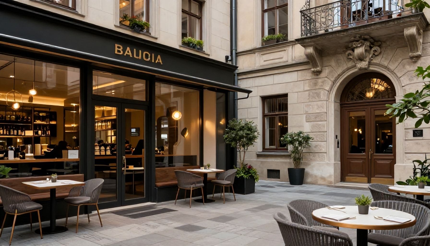 Moderne Annehmlichkeiten in historischem Ambiente