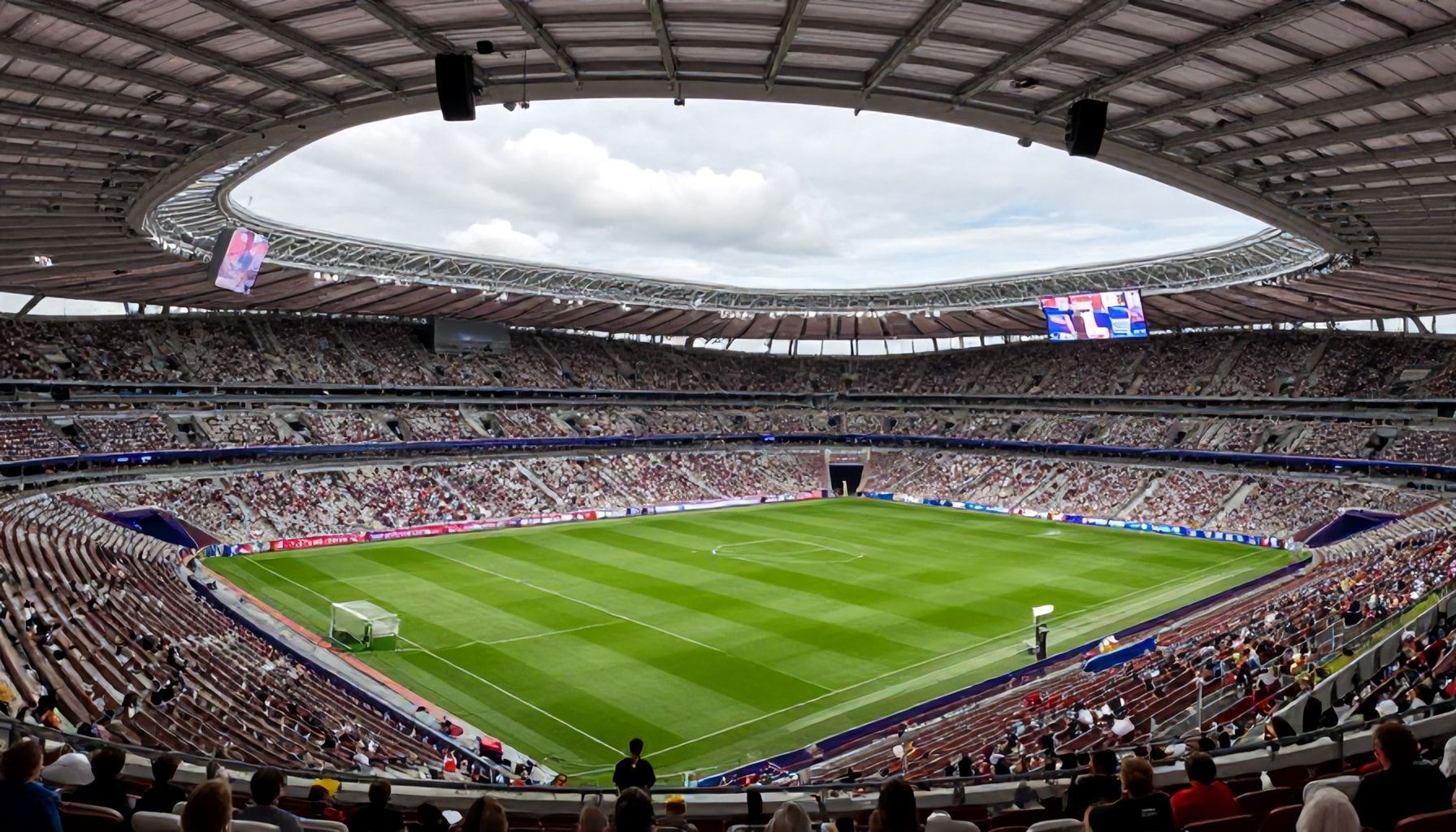 Moderne Technik für ein besseres Stadionerlebnis
