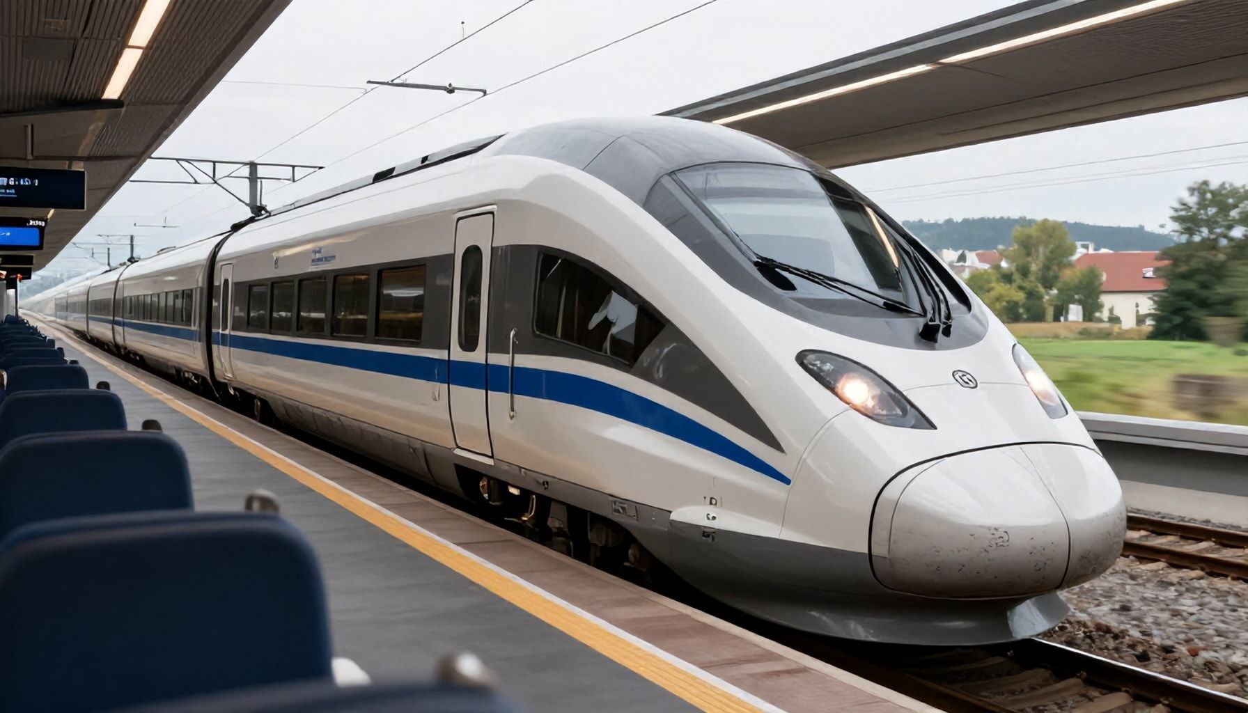 Moderne Züge und komfortable Reiseoptionen