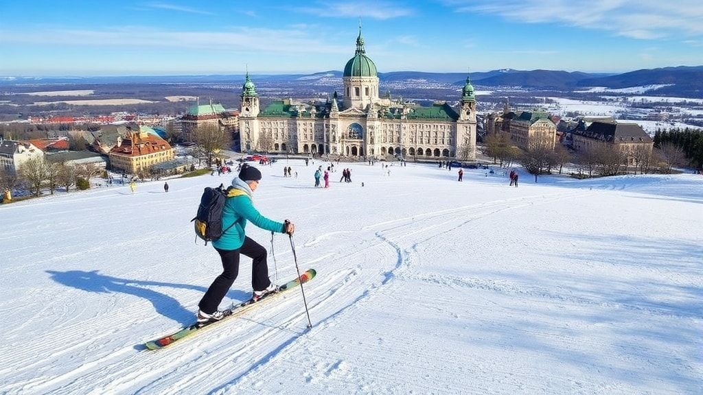 München als idealer Ort zum Skifahren lernen