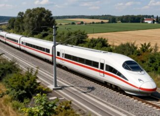 Neue ICE-Schnellstrecke München-Hamburg in Rekordzeit fertiggestellt