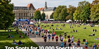 Die besten Plätze für 10.000 Zuschauer beim München Marathon