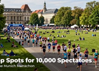 Die besten Plätze für 10.000 Zuschauer beim München Marathon