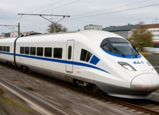 ICE-T-Hochgeschwindigkeitszug verbindet München und Nürnberg in 1 Stunde 5 Minuten