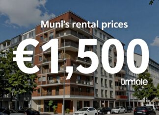 Wohnungsmieten in München steigen auf 1.500 Euro pro Monat
