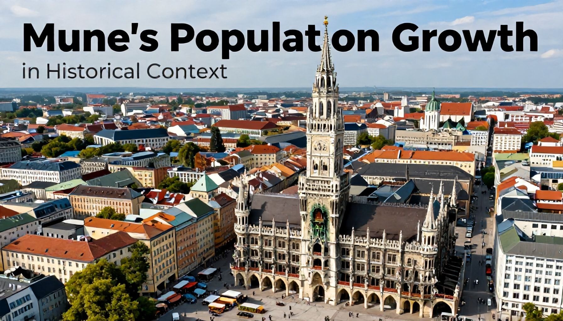 Münchens Bevölkerungswachstum im historischen Kontext