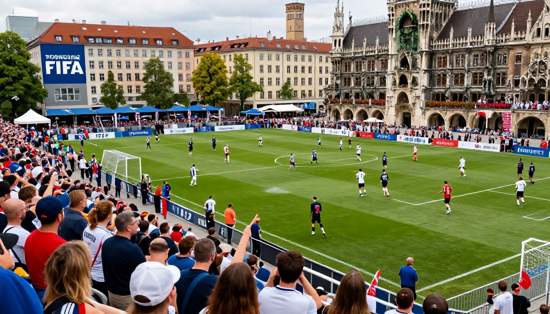 Münchens Fußballleidenschaft entfacht