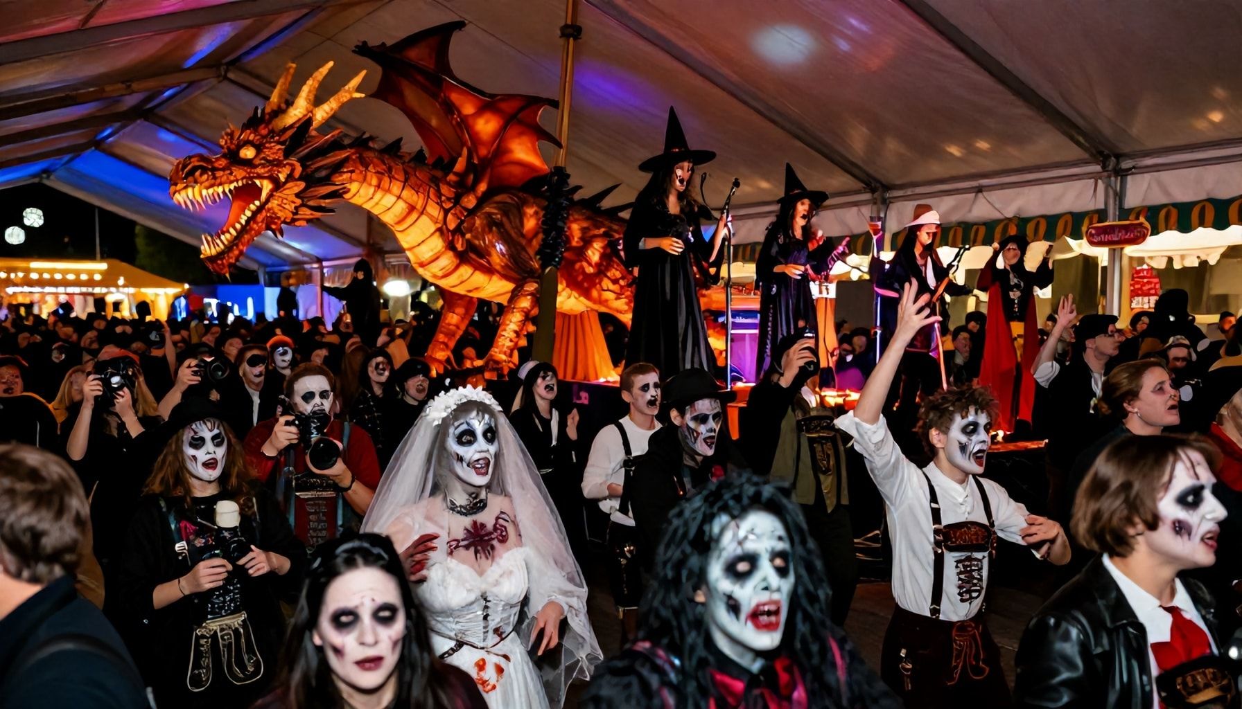 Münchens gruseligste Halloween-Party